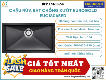 Chậu rửa bát chống xướt Eurogold EUC18045ED